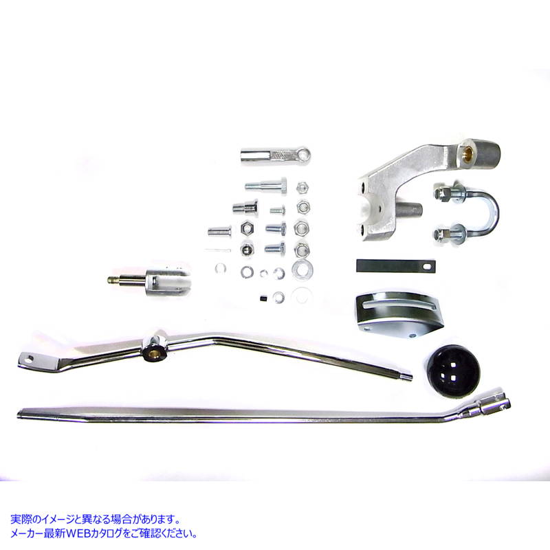 22-0711 ジョッキー シフター コントロール キット ポリス スタイル 取寄せ Vツイン Jockey Shifter Control Kit Police Style (