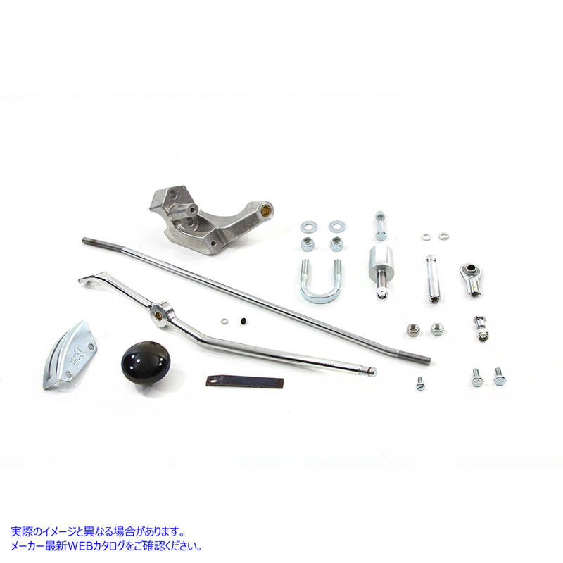 22-0712 ポリススタイル ジョッキー シフター コントロール キット Police Style Jockey Shifter Control Kit 取寄せ Vツイン (