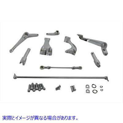 22-0721 フォワード コントロール キット クローム 取寄せ Vツイン Forward Control Kit Chrome (検索用／33395-04