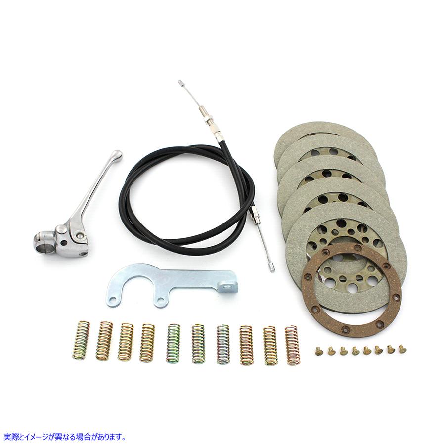 22-0750 ネズミ捕りクラッチエリミネーターキット 取寄せ Vツイン Mousetrap Clutch Eliminator Kit (検索用／