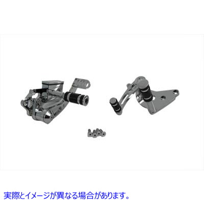 22-0761 Billet Forward Control Kit Chrome 取寄せ Vツイン (検索用／ V-Twin