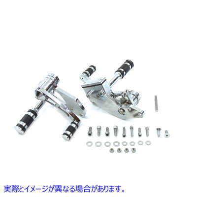 22-0768 ビレットフォワードコントロールキットが拡張されました Billet Forward Control Kit Extended 取寄せ Vツイン (検索用／ V-Twin