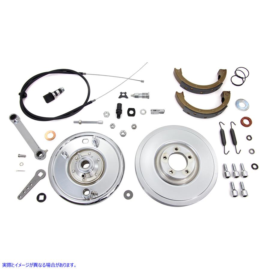 22-0780 ブレーキバッキングプレートキット Brake Backing Plate Kit 取寄せ Vツイン (検索用／