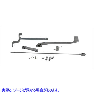 22-0812 ブレーキ ペダル リンケージ キット リア クローム Brake Pedal Linkage Kit Rear Chrome 取寄せ Vツイン (検索用／