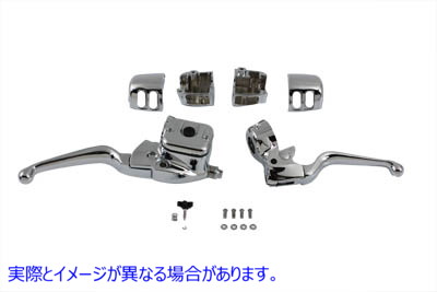 22-0820 スムーズ コンター ハンドルバー コントロール キット クローム Smooth Contour Handlebar Control Kit Chrome 取寄せ V