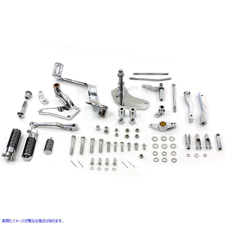 22-1048 Chrome Forward Control Kit 取寄せ Vツイン (検索用／