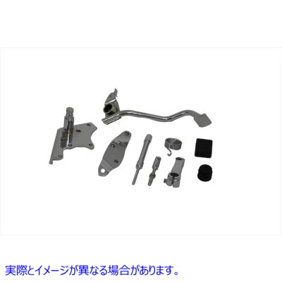 22-1058 クロームミッドブレーキコントロールキット ケルシーヘイズタイプ 取寄せ Vツイン Chrome Mid Brake Control Kit Kelsey