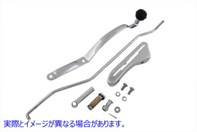 22-1080 ジョッキー シフター ハンドル アセンブリ 取寄せ Vツイン Jockey Shifter Handle Assembly (検索用／