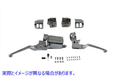 22-1099 クロームハンドルバーコントロールキット Chrome Handlebar Control Kit 取寄せ Vツイン (検索用／