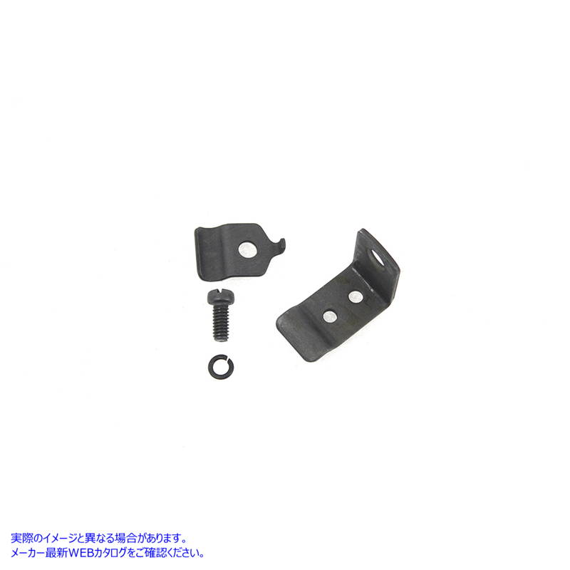 2209-4 パーカーライズド クラッチ ケーブル ブラケット 取寄せ Vツイン Parkerized Clutch Cable Bracket (検索用／38676-52