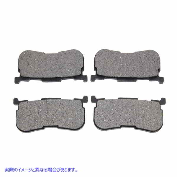 23-0004 Duro Kevlar リア ブレーキ パッド セット Duro Kevlar Rear Brake Pad Set 取寄せ Vツイン (検索用／41300033 Duro