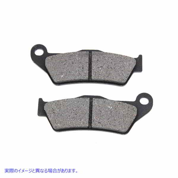 23-0005 Duro Kevlar フロントまたはリア ブレーキ パッド セット Duro Kevlar Front or Rear Brake Pad Set 取寄せ Vツイン (検