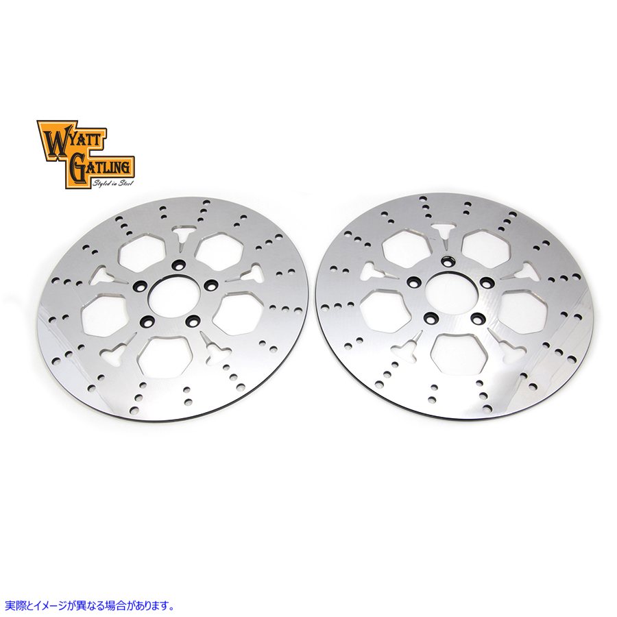 23-0033 11-1/2 インチ フロント ブレーキ ディスク セット 5 スポーク スタイル 11-1/2 inch Front Brake Disc Set 5-Spoke Sty