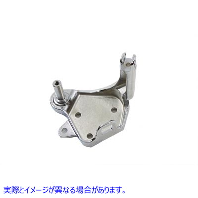 23-0094 リアブレーキペダルマウントクローム Rear Brake Pedal Mount Chrome 取寄せ Vツイン (検索用／42507-00A