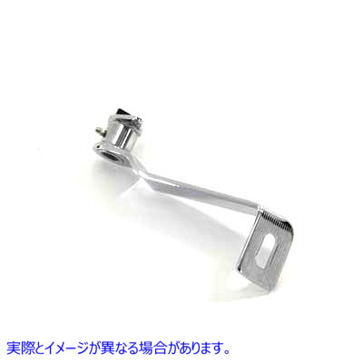 23-0103 リアブレーキペダルクローム 取寄せ Vツイン Rear Brake Pedal Chrome (検索用／42402-73A