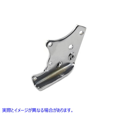 23-0107 ブレーキ ペダル ブラケット リア クローム 取寄せ Vツイン Brake Pedal Bracket Rear Chrome (検索用／50800-71B