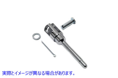 23-0116 ブレーキ ペダル プランジャー クローム 取寄せ Vツイン Brake Pedal Plunger Chrome (検索用／42333-70