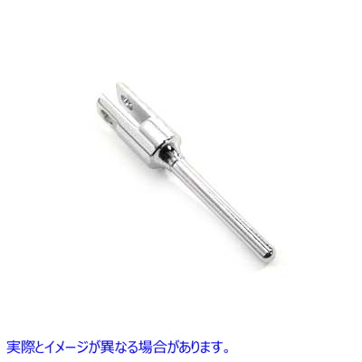 23-0117 ブレーキ ペダル プランジャー クローム 取寄せ Vツイン Brake Pedal Plunger Chrome (検索用／42333-79