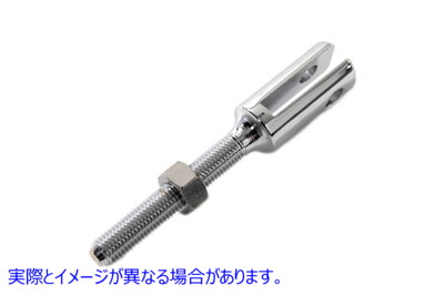 23-0122 ブレーキ ペダル プランジャー クレビス クローム 取寄せ Vツイン Brake Pedal Plunger Clevis Chrome (検索用／42330-7