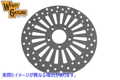 23-0151 11-1/2 インチ ワイアット ガトリング フロント ディスク 20 スポーク スタイル 11-1/2 inch Wyatt Gatling Front Disc