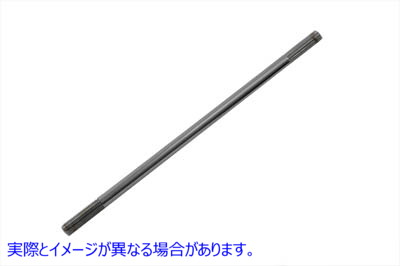 23-0252 クローム ストレート シフター ロッド 長さ 7-3/4 インチ Chrome Straight Shifter Rod 7-3/4 inch Long 取寄せ Vツイン