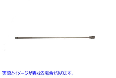 23-0324 リアメカニカルブレーキロッド 全長22-1/2インチ 取寄せ Vツイン Rear Mechanical Brake Rod 22-1/2 inch Overall Lengt