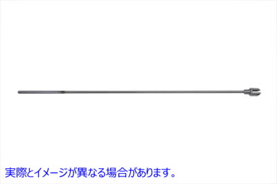 23-0398 リアメカニカルブレーキロッド全長24インチ Rear Mechanical Brake Rod 24 inch Overall Length 取寄せ Vツイン (検索用