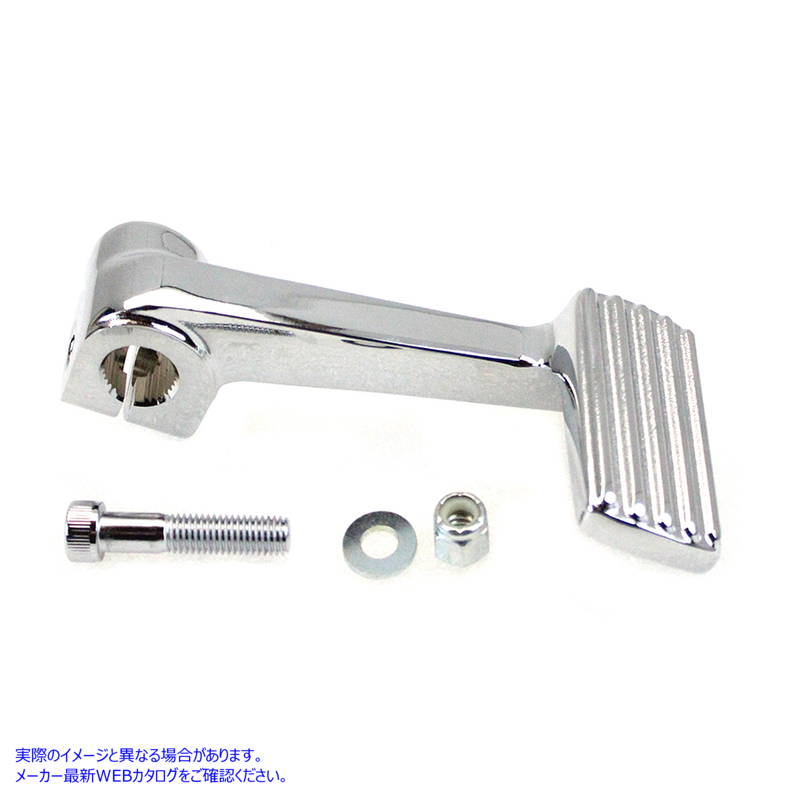 23-0400 ブレーキペダル クローム 取寄せ Vツイン Brake Pedal Chrome (検索用／42420-75