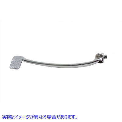 23-0408 ブレーキペダル クローム Brake Pedal Chrome 取寄せ Vツイン (検索用／42410-52