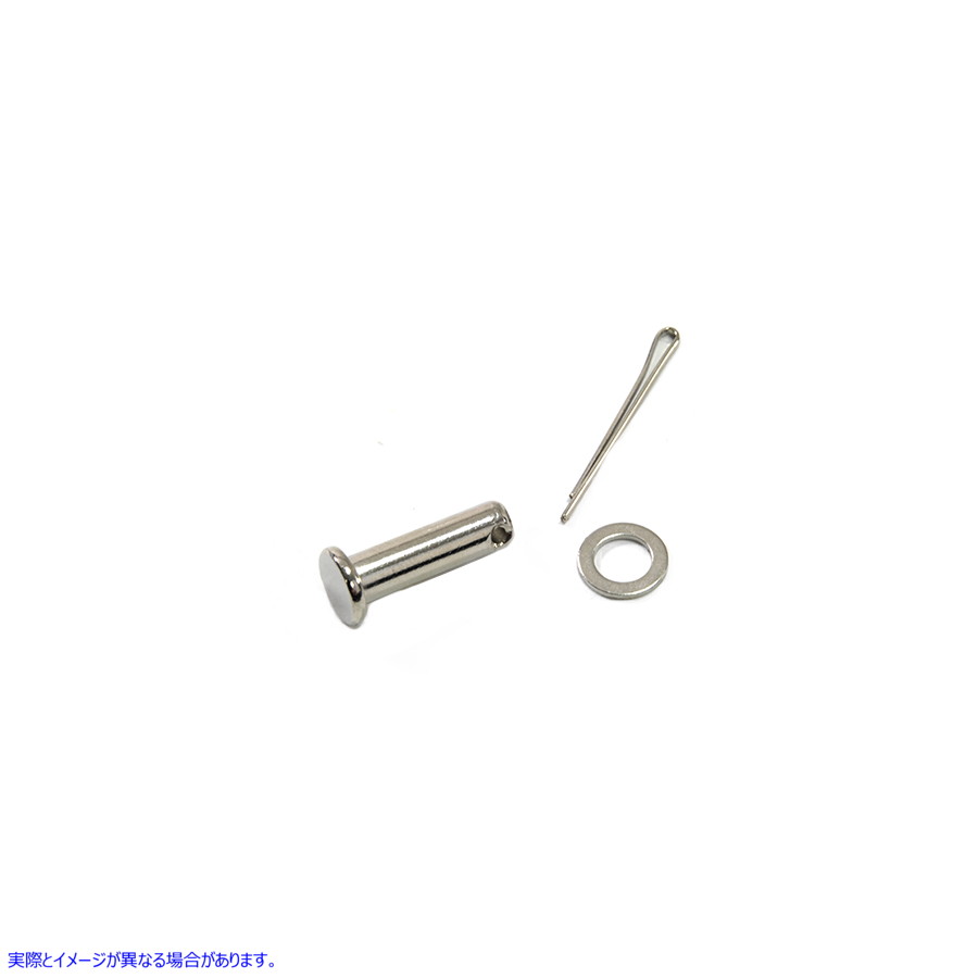 23-0421 ブレーキ ペダル 亜鉛クレビス ピン Brake Pedal Zinc Clevis Pin 取寄せ Vツイン (検索用／42269-30 510