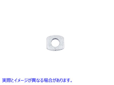 23-0452 リアメカニカルブレーキロックプレートクローム 取寄せ Vツイン Rear Mechanical Brake Lock Plate Chrome (検索用／444