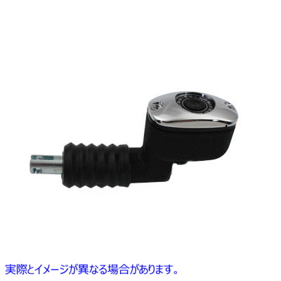 23-0458 リアブレーキマスターシリンダー ブラック Rear Brake Master Cylinder Black 取寄せ Vツイン (検索用／41755-99