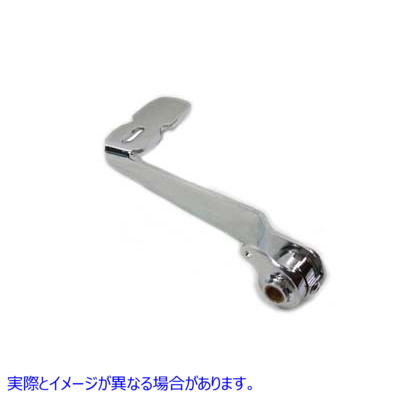 23-0473 フォワード ブレーキ ペダル 調整可能 クローム Forward Brake Pedal Adjustable Chrome 取寄せ Vツイン (検索用／