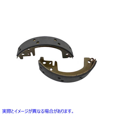 23-0501 リア油圧ブレーキシューセット 取寄せ Vツイン Rear Hydraulic Brake Shoe Set (検索用／41801-58A Duro