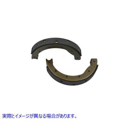 23-0503 レプリカメカニカルブレーキシューセットスタンダード 取寄せ Vツイン Replica Mechanical Brake Shoe Set Standard (検