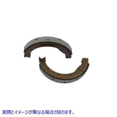 23-0515 レプリカフロントブレーキシューセット 取寄せ Vツイン Replica Front Brake Shoe Set (検索用／44401-49A Duro