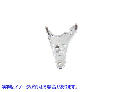 23-0542 リアブレーキキャリパーブラケット クローム 取寄せ Vツイン Rear Brake Caliper Bracket Chrome (検索用／