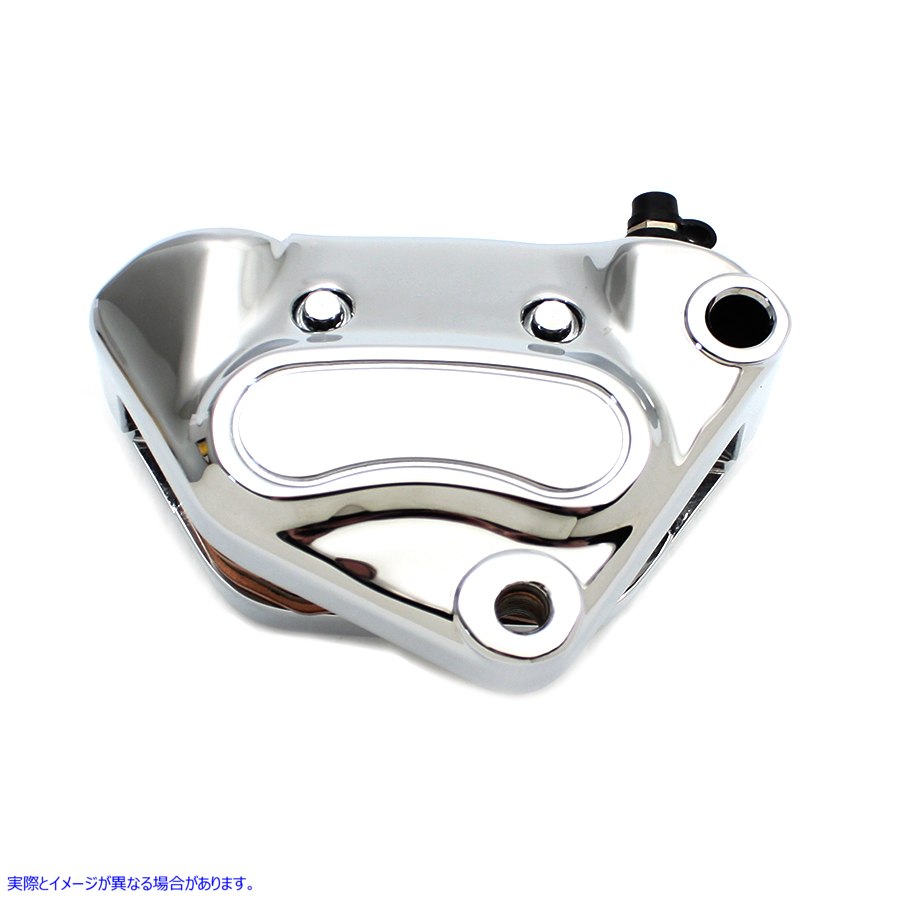 23-0580 クロームフロント4ピストンキャリパー Chrome Front 4 Piston Caliper 取寄せ Vツイン (検索用／44023-00