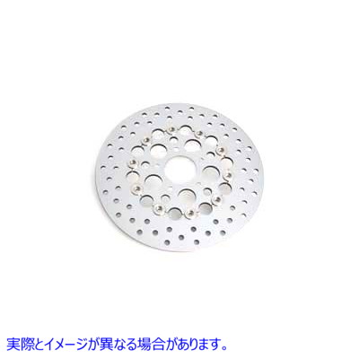 23-0595 11-1/2 インチ フロント フローティング ブレーキ ディスク 11-1/2 inch Front Floating Brake Disc 取寄せ Vツイン (検