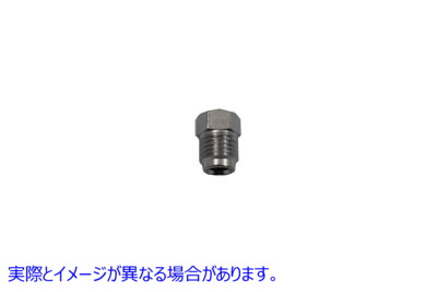 23-0611 クローム ブレーキ ライン ティー プラグ Chrome Brake Line Tee Plug 取寄せ Vツイン (検索用／42311-58