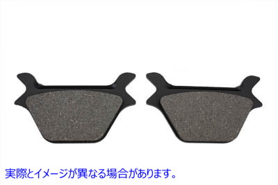 23-0642 Duro セミメタリック リア ブレーキ パッド セット Duro Semi-Metallic Rear Brake Pad Set 取寄せ Vツイン (検索用／ D