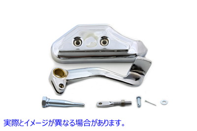 23-0672 ペダル＆マスターシリンダーカバーキット クローム 取寄せ Vツイン Pedal and Master Cylinder Cover Kit Chrome (検索