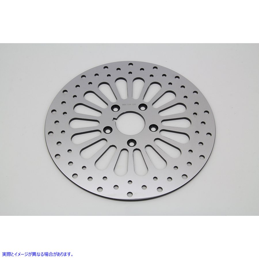 23-0679 11-1/2インチフロントディスク18スポークスタイル 11-1/2 inch Front Disc 18 Spoke Style 取寄せ Vツイン (検索用／ Edart