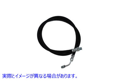 23-0730 アッパーブレーキホース 44-1/2インチ 取寄せ Vツイン Upper Brake Hose 44-1/2 inch (検索用／45120-72A