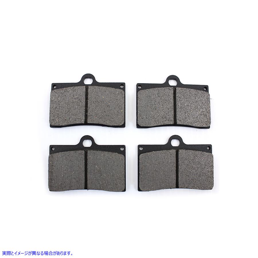 23-0788 Duro ソフトブレーキパッドセット Duro Soft Brake Pad Set 取寄せ Vツイン (検索用／ Duro