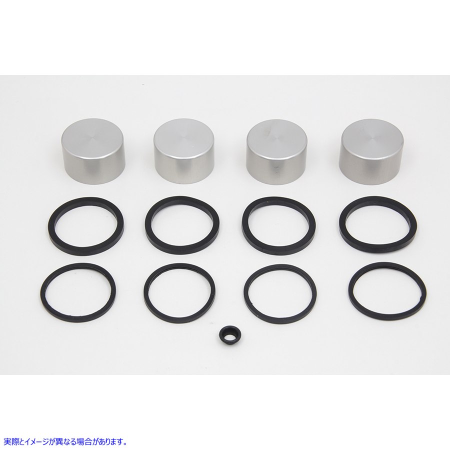 23-0810 シール付きフロントキャリパーピストンキット Front Caliper Piston Kit with Seals 取寄せ Vツイン (検索用／44313-08