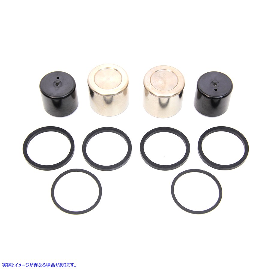 23-0811 シール付きリアキャリパーピストンキット Rear Caliper Piston Kit with Seals 取寄せ Vツイン (検索用／42344-08