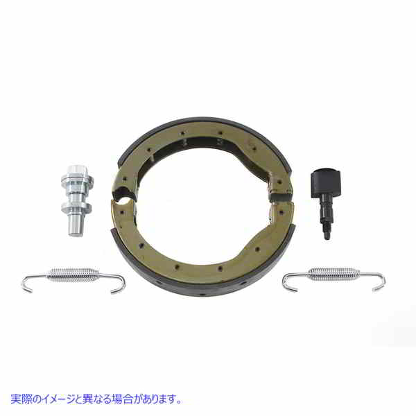 23-0818 リアブレーキシューキット 取寄せ Vツイン Rear Brake Shoe Kit (検索用／