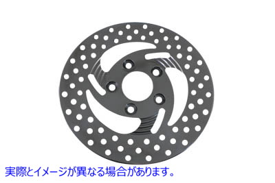23-0847 10 インチ リア ブレーキ ディスク カミソリ スタイル 取寄せ Vツイン 10 inch Rear Brake Disc Razor Style (検索用／
