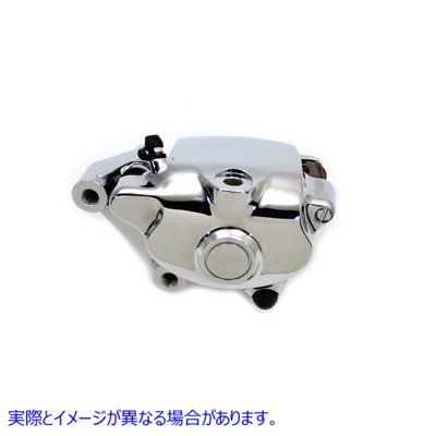 23-0852 クローム 2 ピストン フロント ブレーキ キャリパー 左側 Chrome 2 Piston Front Brake Caliper Left Side 取寄せ Vツイ